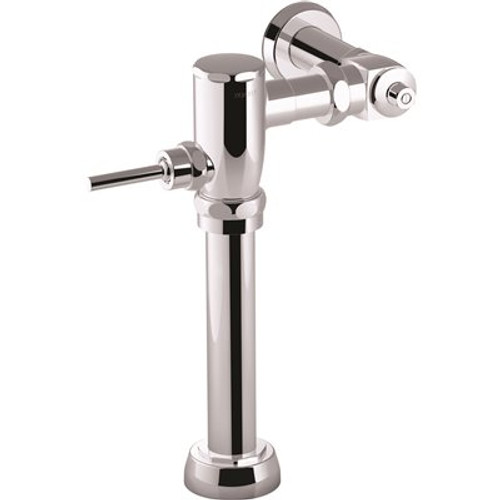 KOHLER Primme Manual Flushometer Valve for 1.6 GPF Toilet in Polished Chrome