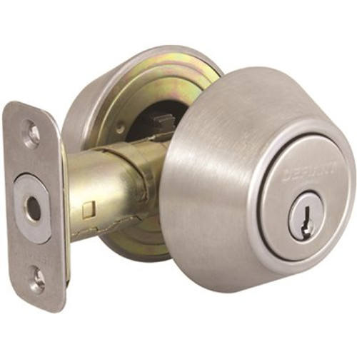Defiant Double Cylinder Stainless Steel Deadbolt