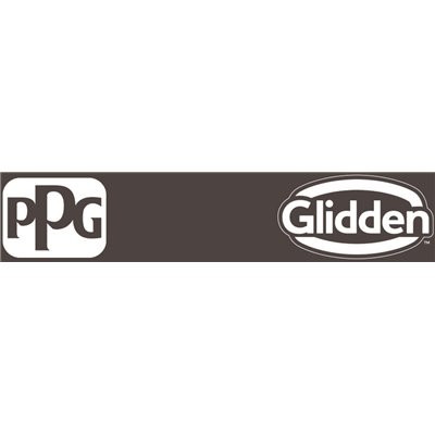 PPG TIMELESS 1 gal. #PPG1001-7 Black Magic Flat Exterior One-Coat Paint with Primer