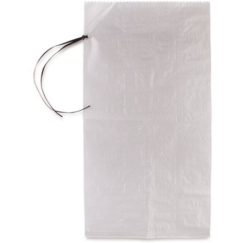 HALSTED 14 in. x 26 in. White High UV Sandbag with Ties (1000-Pallet)