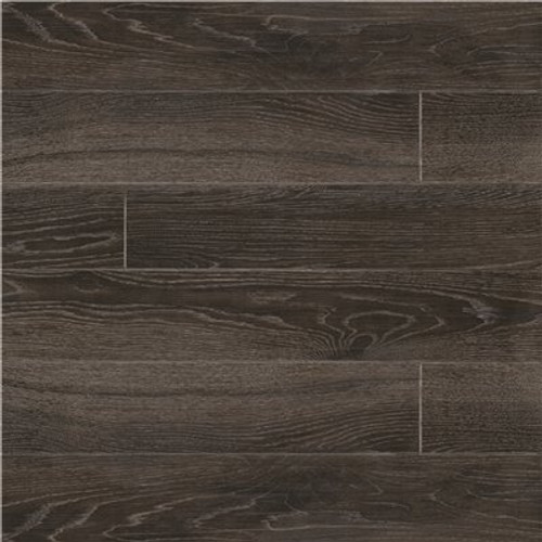 MSI Benson Nero 6 in. x 36 in. Matte Porcelain Wood Look Floor and Wall Tile (13.5 sq. ft./Case)