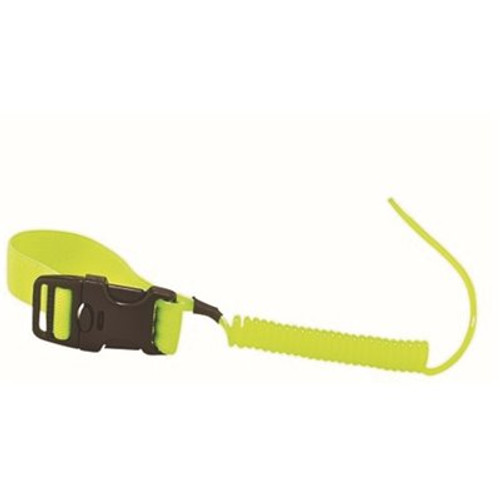 Ergodyne Squids Lime Coil Hard Hat Lanyard with Buckle Ergodyne Squids Lime Coil Hard Hat Lanyard with Buckle
