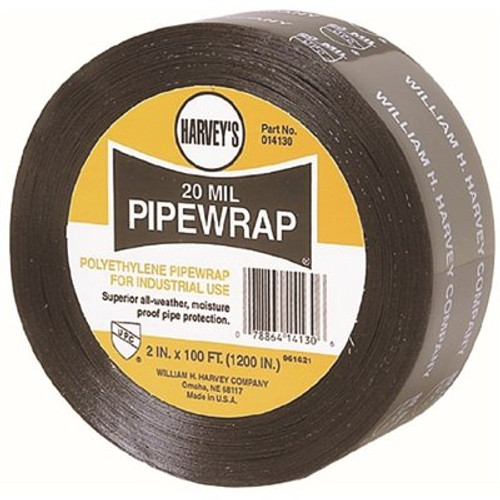 Harvey 2 in. x 100 ft. 20 mil Pipe Wrap