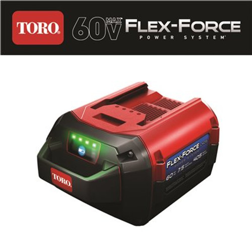 Toro Flex-Force Power System 60-Volt Max 7.5 Ah Lithium-Ion L405 Battery