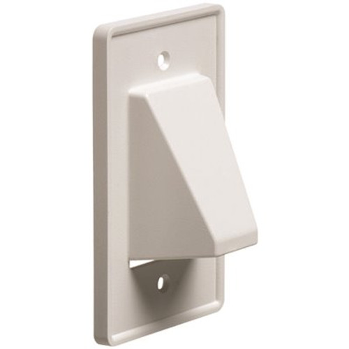 Arlington Industries The SCOOP Non-Mettallic Cable Entrance Plate for Existing Cable