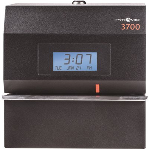 Pyramid Time Systems 3700 Industrial Time Clock and Document Stamp