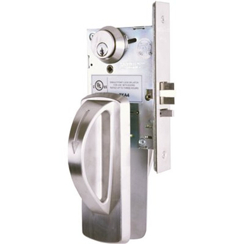 TownSteel Ligature Resistant Satin Stainless Steel Mortise Lock Entry/Office Arch Trim Design