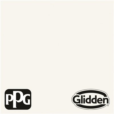 PPG TIMELESS 1 gal. #PPG1001-1 Delicate White Flat Interior One-Coat Paint with Primer