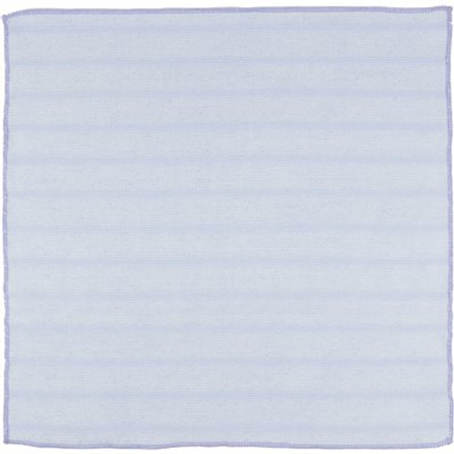 Renown 16 in. x 16 in. Scrubbing Microfiber Cleaning Cloth, Blue (12-Pack)
