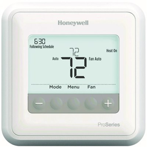 Honeywell T4 7-Day 1-Stage Programmable Private Label Thermostat