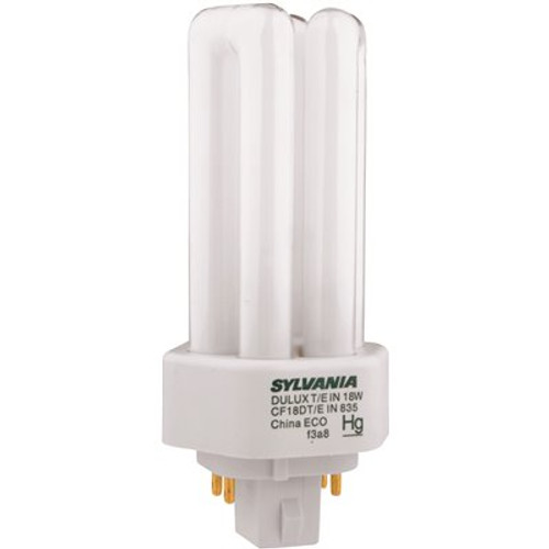 Sylvania 100-Watt Equivalent T2 Dimmable CFL Light Bulb Cool White (6-Pack)