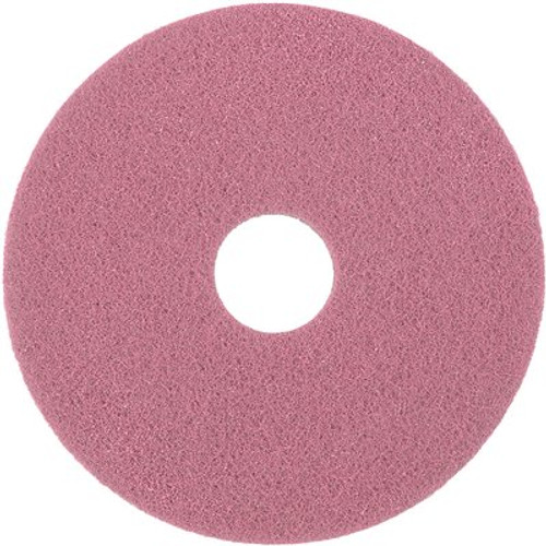 Twister 13 in. Pink HT Diamond Floor Pad (2-Cout)