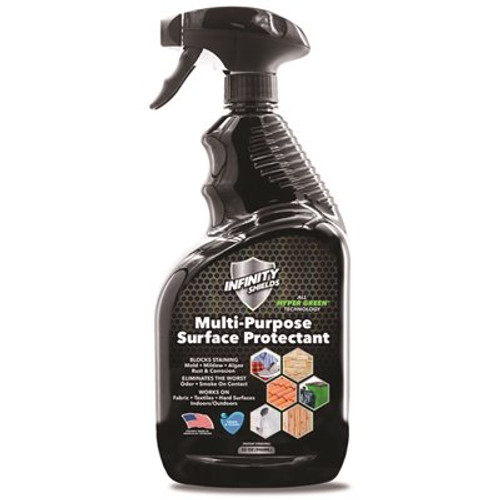 Infinity Shields 32 oz. Mold and Mildew Long Term Control Blocks and Prevents Staining (Fresh & Clean)