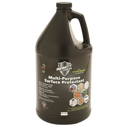 Infinity Shields 1 Gal. Mold and Mildew Long Term Control Blocks and Prevents Staining (Cherry) (Case of 4) Infinity Shields 1 Gal. Mold and Mildew Long Term Control Blocks and Prevents Staining (Cherry) (Case of 4)