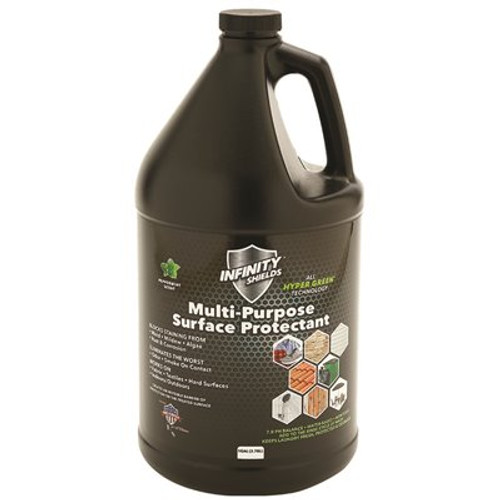 Infinity Shields 1 Gal. Mold and Mildew Long Term Control Blocks and Prevents Staining (Peppermint) (Case of 4)