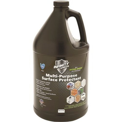 Infinity Shields 1 Gal. Mold and Mildew Long Term Control Blocks and Prevents Staining (Fresh and Clean) (Case of 4)
