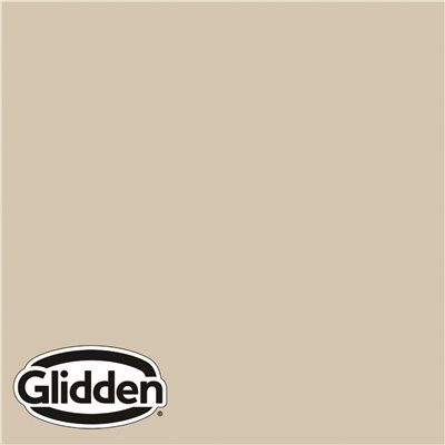 Glidden Premium 1 gal. #PPG1024-4 Moth Gray Flat Exterior Latex Paint