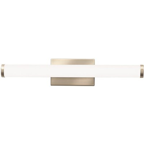 Contractor Select 18-Watt 22.38 in. Brushed Nickel Integrated LED Vanity Light Bar with Selectable Color Temperature Contractor Select 18-Watt 22.38 in. Brushed Nickel Integrated LED Vanity Light Bar with Selectable Color Temperature