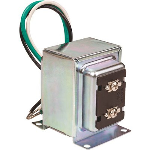 Hampton Bay Wired 16VAC/30VA Doorbell Transformer, Compatible with all Video Doorbells