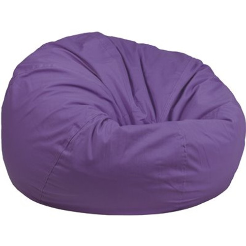 Flash Furniture Purple Bean Bag Chair