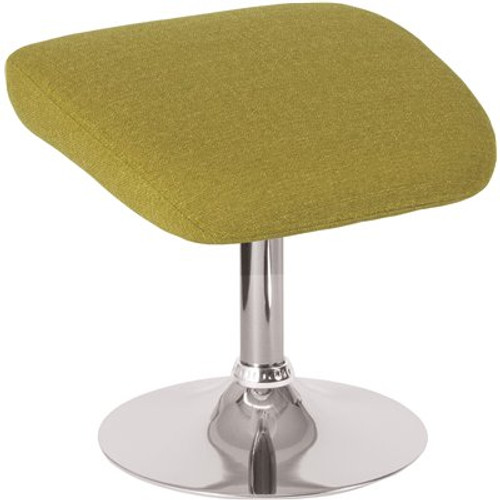 Carnegy Avenue Green Fabric Ottoman