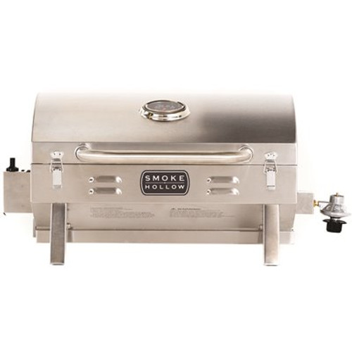 Smoke Hollow PT300B Portable Propane Tabletop Grill in Stainless