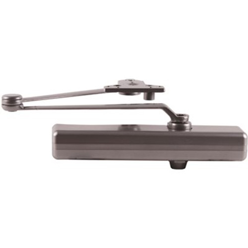 LCN Sized 1-6 Aluminum/689 Finish Stop Arm Surface Door Closer (30-Year Warranty)