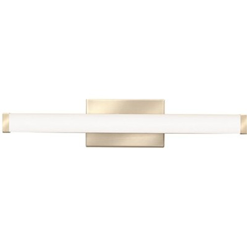Lithonia Lighting Contractor Select 18-Watt 24 in. 1 Light Brushed Nickel LED Vanity Light Bar Switchable Light Color Lithonia Lighting Contractor Select 18-Watt 24 in. 1 Light Brushed Nickel LED Vanity Light Bar Switchable Light Color