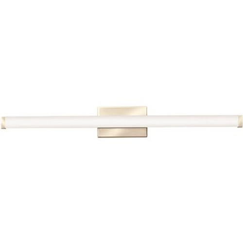 Lithonia Lighting 27-Watt 36 in. 1 Light Brushed Nickel LED Vanity Light Bar Switchable Light Color
