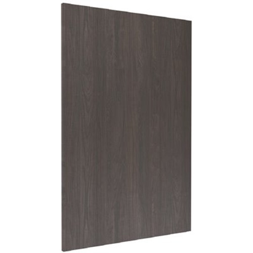 Cambridge Carbon Marine Slab Style Vanity Cabinet End Panel (36 in W x 0.75 in D x 21 in H)