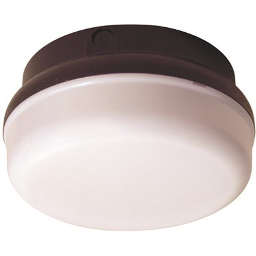 LiteCo Integrated LED Bug Resistant Outdoor Flush Mount Ceiling Fixture