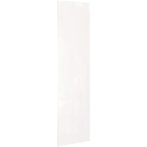 Cambridge White Gloss Slab Style Kitchen Cabinet Filler (3 in W x 0.75 in D x 42 in H)