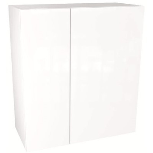Cambridge White Gloss Ready to Assemble Slab Style 36 in x 36 in Blind Wall Kitchen Cabinet (36 in W x 12 in D x 36 in H) Cambridge White Gloss Ready to Assemble Slab Style 36 in x 36 in Blind Wall Kitchen Cabinet (36 in W x 12 in D x 36 in H)
