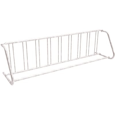 9-Bike Galvanized Single-Sided Grid Rack