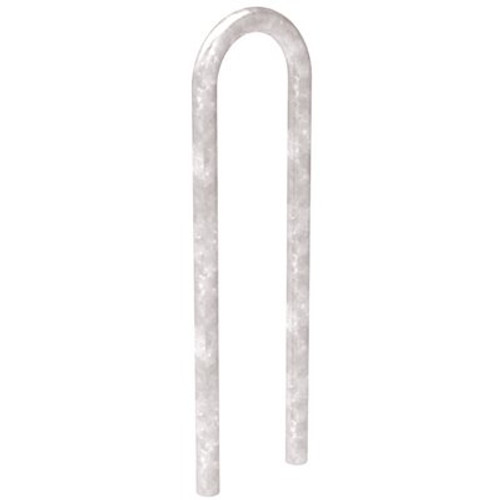 3-Bike Galvanized In-Ground Mount Heavy-Duty Wave Rack