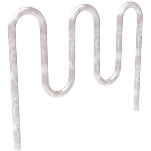 7-Bike Galvanized In-Ground Mount Heavy-Duty Wave Rack