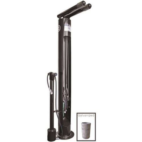 Galvanized Bike Repair Stand with Air Pump