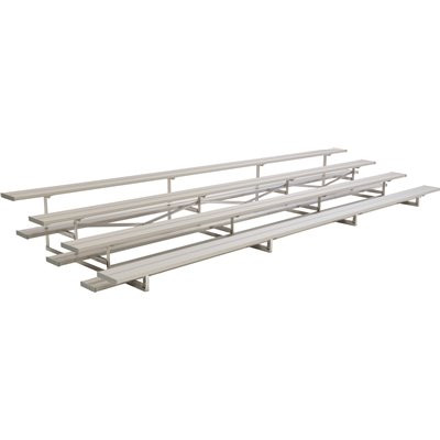 Sideline 24 ft. 4-Row Aluminum Bleacher