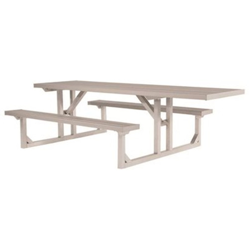 All-Aluminum 8 ft. ADA Picnic Table