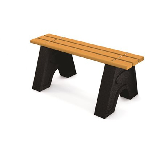 Sport 4 ft. Cedar Recycled Plastic Bench