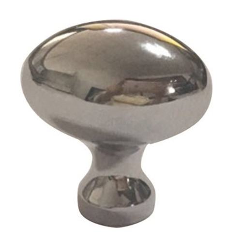 Anvil Mark 1-3/4 in. Polish Chrome Cabinet Knob (5-Pack)