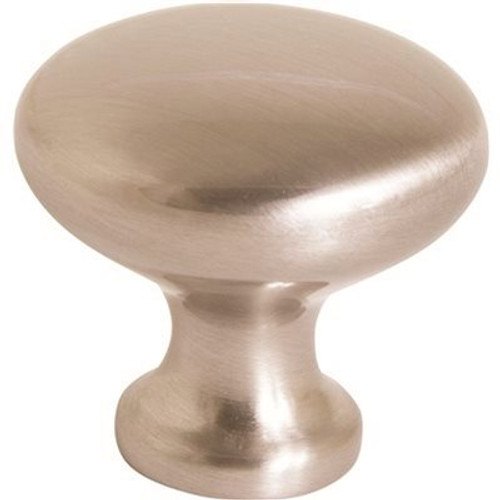 Anvil Mark 1-1/4 in. Satin Chrome Cabinet Knob (5-Pack)