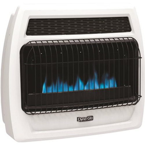 Dyna-Glo 30,000 BTU Blue Flame Vent Free Natural Gas Thermostatic Wall Heater Dyna-Glo 30,000 BTU Blue Flame Vent Free Natural Gas Thermostatic Wall Heater