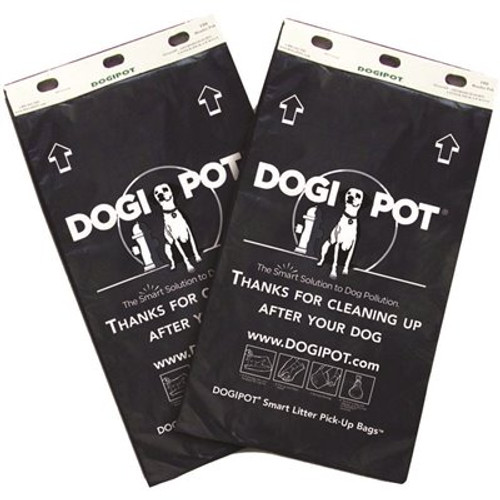 DOGIPOT Case of 20 Header Pak Smart Litter Pick Up Bags (100 bags per card)