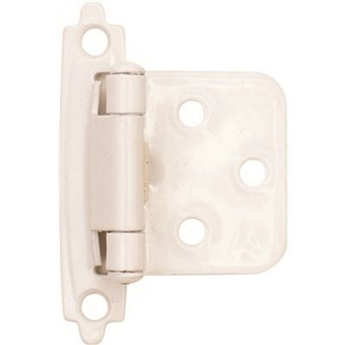 Anvil Mark 1-1/2 in. White Cabinet Hinge (10-Pack)