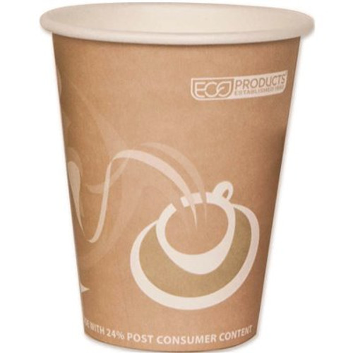 ECO PRODUCTS 8 oz. Evolution World 24% PCF Hot Drink Cups (1000 per Case)