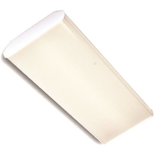 2 ft. 3125 Lumens 34-Watt Equivalent Integrated LED Dimmable White Diffused Lens Wraparound Light, 5000K Daylight