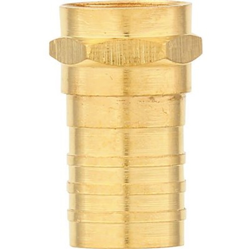 Zenith Crimpon F Connectors in Gold, (10-Pack)