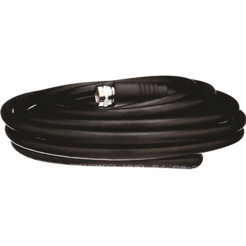 Zenith 12 ft. RG6 Coaxial Cable, Black