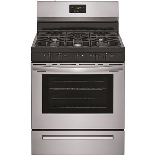 Frigidaire 30 in. 5.0 cu. ft. Gas Range in Stainless Steel